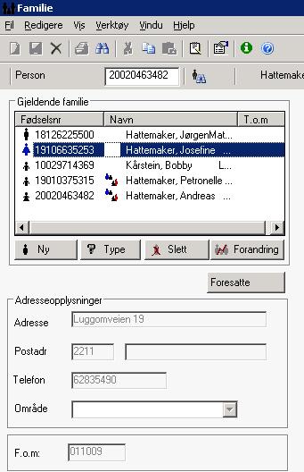 Avvikende regningsmottaker Avvikende regningsmottaker brukes der hvor fakturaen skal sendes til en annen mottaker enn den som er markert som Regningsmottaker.