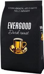 717,60 KAFFE EVERGOOD Evergood kaffe med en fyldig, aromatisk velbalansert ettersmak.