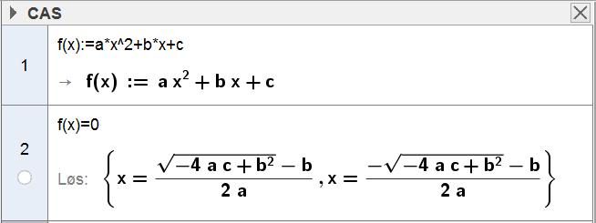 Oppgave 5 (6 poeng) Funksjonen f er gitt ved f( ) a b c, a 0 og c 0 Grafen har toppunkt i R. Se skissen nedenfor.