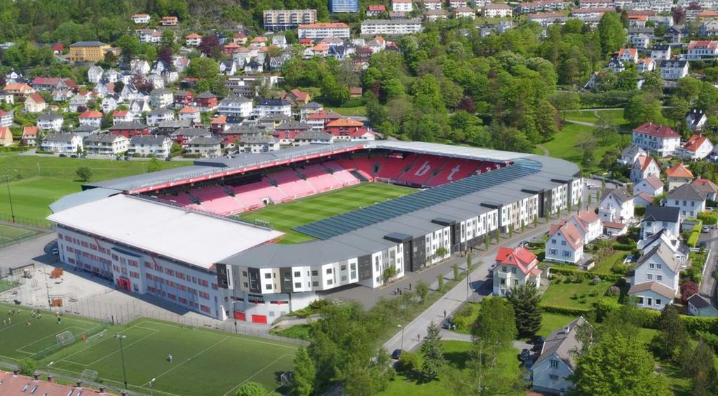 Brann Stadion Salgssum: