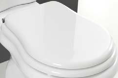 Toalettet er uten skyllekant og er derfor lett å rengjøre. Elegant design til en god pris.