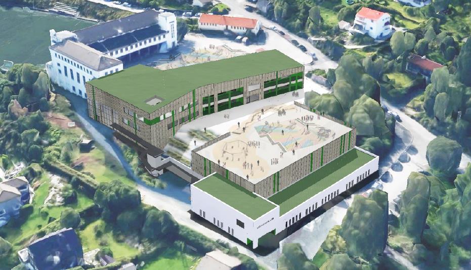 RAPPORT Støyrapport reguleringsplan Eidsvåg skole Kunde: Prosjekt: ABO Plan og Arkitektur AS