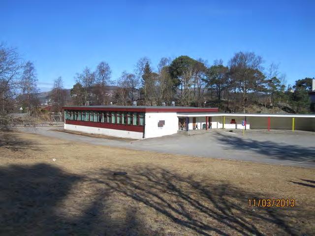 Bergen kommunale bygg Eidsvåg skole Klasseromspaviljong