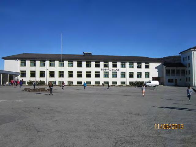 Bergen kommunale bygg Eidsvåg skole Klasseromsfløy