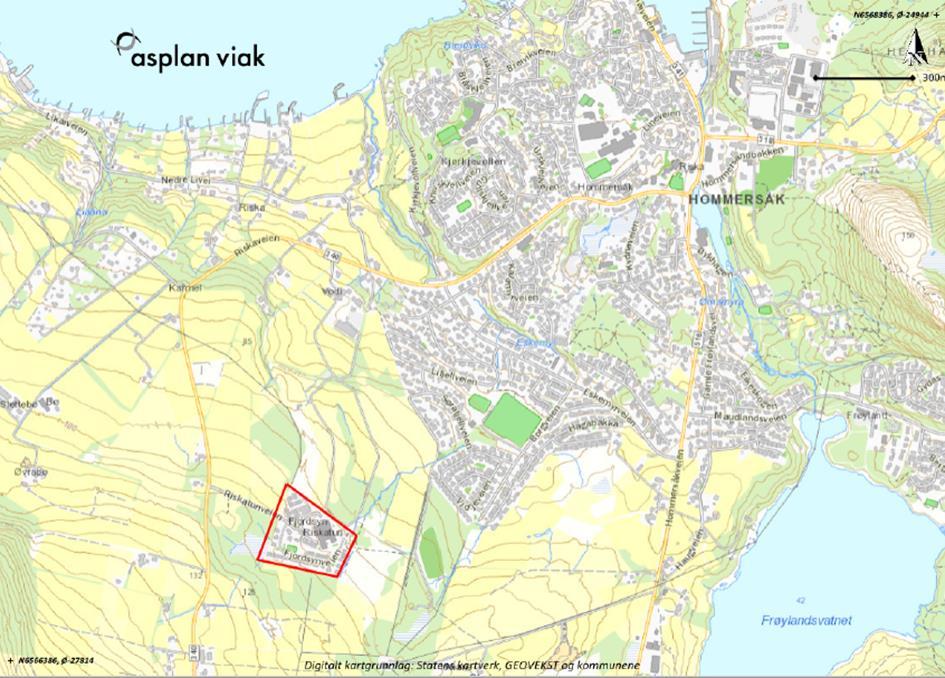 Oppdragsgiver: Sandnes Eiendomsselskap KF Oppdrag: 605802-10 Dato: 2018-06-26 Skrevet av: Ingrid Høymer Fossan 1 INNLEDNING I forbindelse med regulering av gnr/bnr 109/815 på Riska i Hommersåk er det