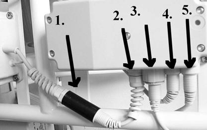 Lade batteriet Trekk ut tetningspluggen fra ladekontakten.