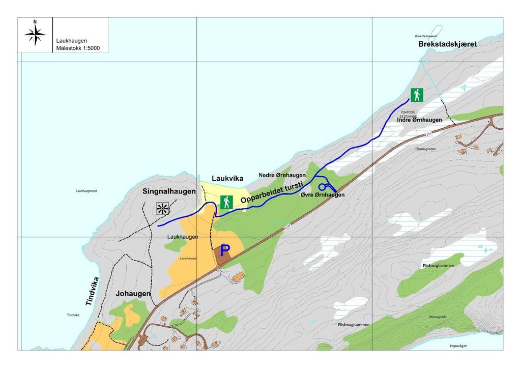 Forvaltningsplan Agdenes kommune: Løkhaugen 1. Områdebeskrivelse/status Gnr/ Bnr Gnr. 15 bnr. 37 FS-nummer naturbase.