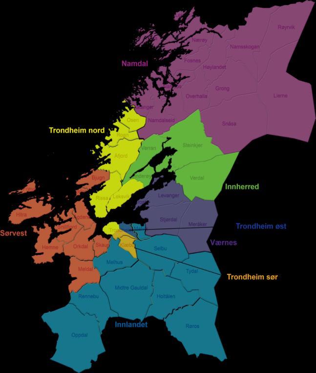 TANNHELSETJENESTEN I TRØNDELAG 52 tannklinikker 40 fast