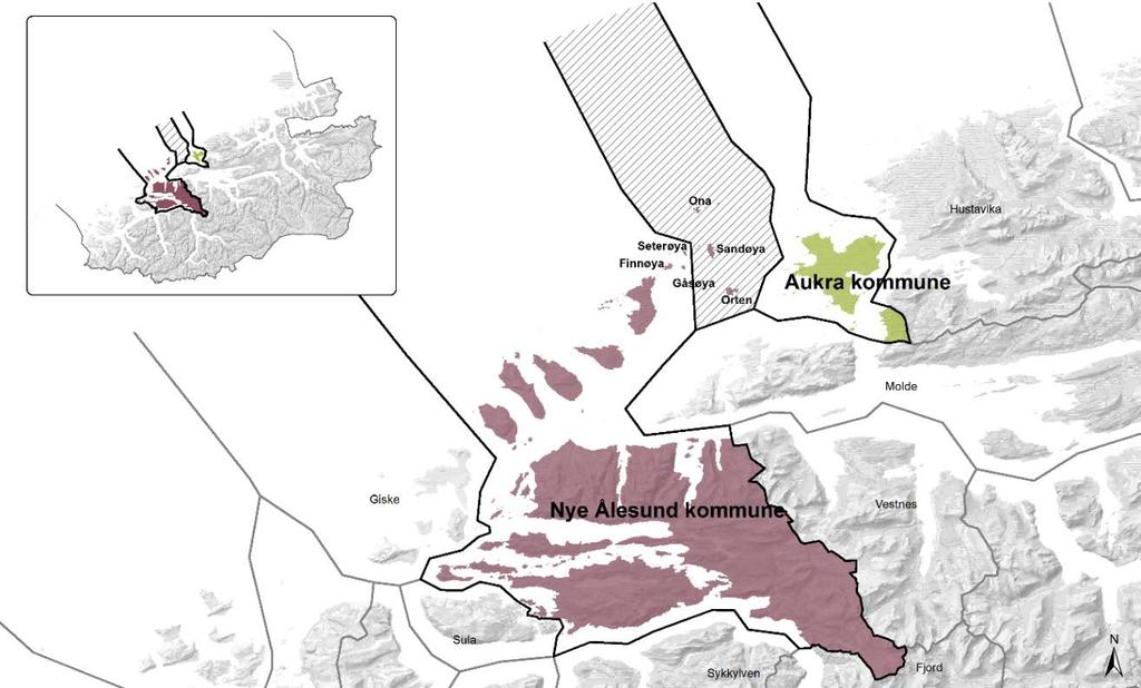 Sandøy, Ona, Orten m.