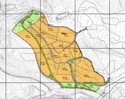 Ny plan Del av Haugan Antall enheter innenfor det gamle BF5 område og det nye BF3 området som inngår i planen fremgår av tabell i reguleringsbestemmelse 2.1 i reguleringsbestemmelser sist revidert 14.
