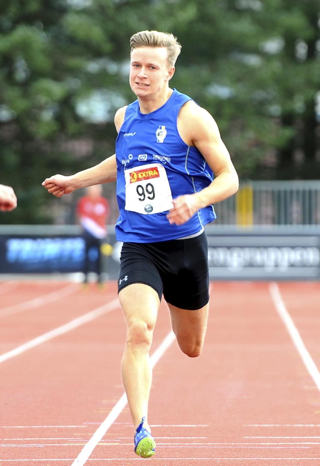 Bronsemedalje til Håkon på 200 i innendørs-nm i Bærumshallen Håkon Morken løp inn til bronse på 200m under inne- NM i Bærumshallen 3. og 4. februar.