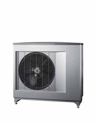 Luft-vann varmepumper NIBE F2300-25 C NIBE F2300 NIBE F2300 produseres i to størrelser på henholdsvis 14 og 20 kw, og benyttes for tappevann og oppvarming av større boliger, flerboliger og mindre