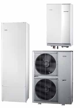 Luft-vann varmepumper NIBE SPLIT, pakke 4 NIBE SPLIT, pakke 4 Oppvarming, tappevann eller kjøling for store boliger - høyt energibehov NIBE SPLIT, PAKKE 4 Varmeeffekt: 4-16 kw Ekstern bereder: 300 l