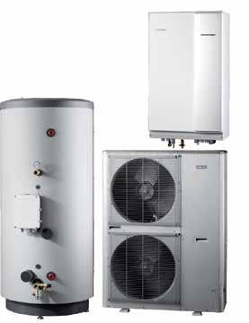 Luft-vann varmepumper NIBE SPLIT, pakke 5 NIBE SPLIT, pakke 5 Oppvarming, tappevann eller kjøling for store boliger - stort tappevannsbehov NIBE SPLIT, pakke 5 er et luft-vann varmepumpesystem for