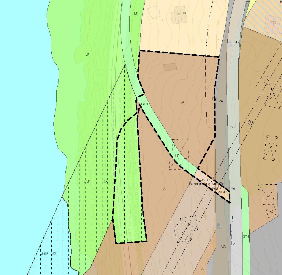 2.3 Endring av planbestemmelser Dersom planen kan behandles som mindre endring vil det bli behov for endringer av planbestemmelsene i gjeldende plan (PlanID 242).