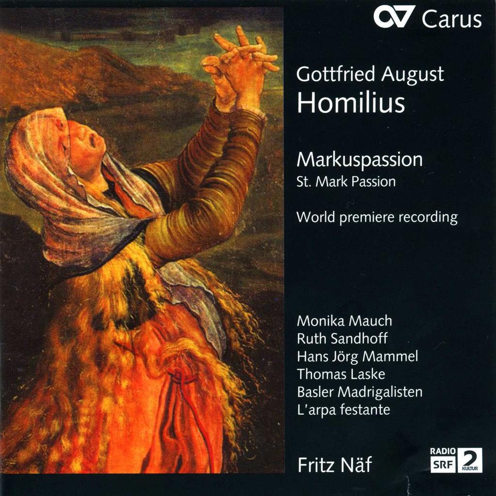 1 Homilius, Gottfried August Markuspassion =