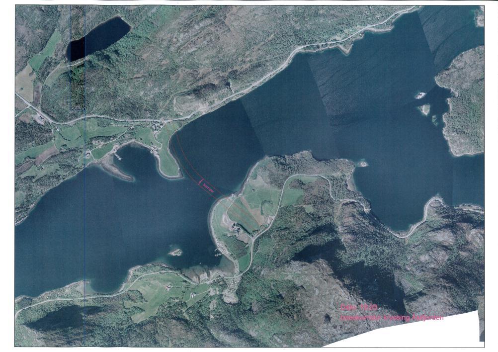 Konklusjon Statens vegvesen anbefaler Snillfjord kommune å velge en «korridor» for vegutbyggingen, som vist under på skisse datert 19.03.2012.