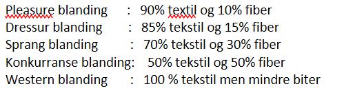 og litt inn SAND MED FILT/FIBER