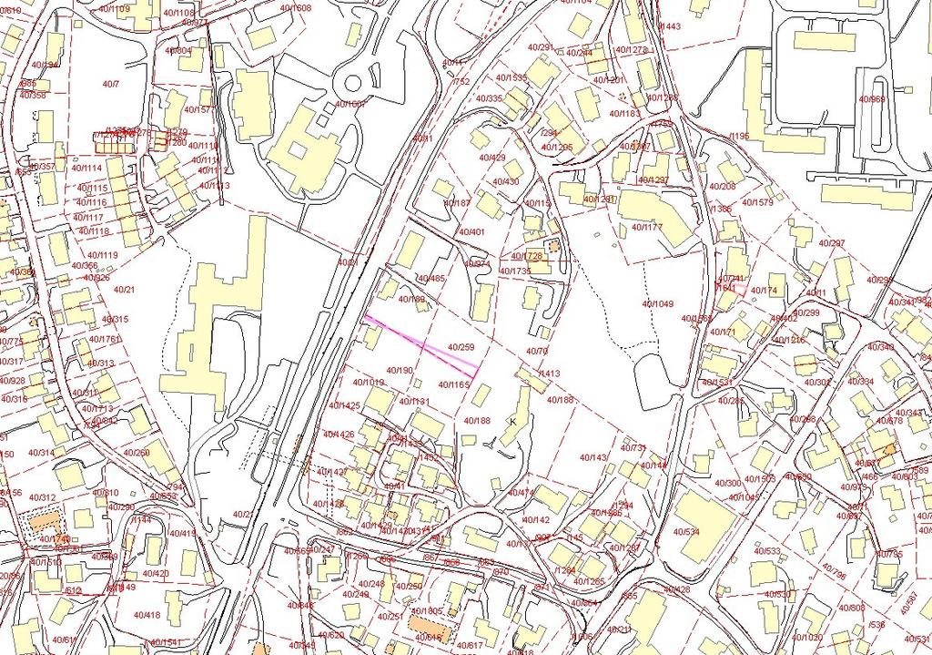 MERKNADSKART VED PLANOPPSTART, OFFENTLIG ETTERSYN OG BEG. HØRING: PRIVAT PLANSAK- 14.10.- 18.11.2013. Plannavn: Fanaveien 46-50, gnr. 40, bnr.