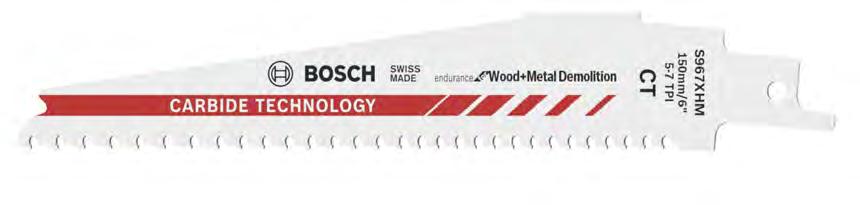 BAJONETTSAGER fra Bosch utmerker seg med robusthet og en optimal brukerkomfort 1 898,-* 2 372,50** BAJONETTSAG GSA 1300 PCE Den kraftigste sagen til selv de