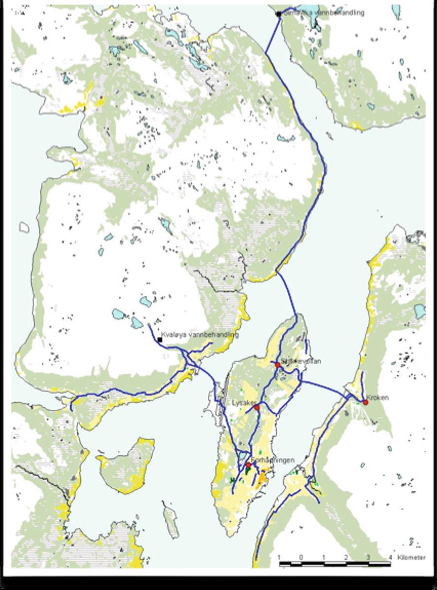 SIMAVIKA KVALØYA TROMSØYA FASTLANDET HVOR BOR DU? Det er 22 kilometer fra Simavika til Tromsøya, nærmere bestemt til flyplassen.