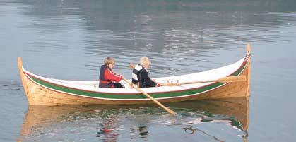 Sitka - Landets første nordlandsbåt bygget med sitkagran.