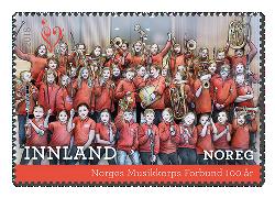 NYE FRIMERKE NORGES MUSIKKORPS FORBUND 100 ÅR Spjelkavik skolekorps Spjelkavik skolekorps ble stiftet i 1953, og har ca. 45 medlemmer i musikk, drilltropp, juniorkorps og aspirantkorps.