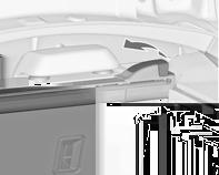74 Oppbevaring og transport Ta av dekselet Gardin i bakluken Åpne bagasjeromsdekselet. Dra i utløserspaken på høyre side, og hold den.