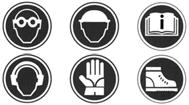 3 Sikkerhet 3.10 Sikkerhets- og varselklebemerker På apparatet finner du klebemerker som gir viktige anvisninger og sikkerhetsregler. Hold alle klebemerker lesbare.