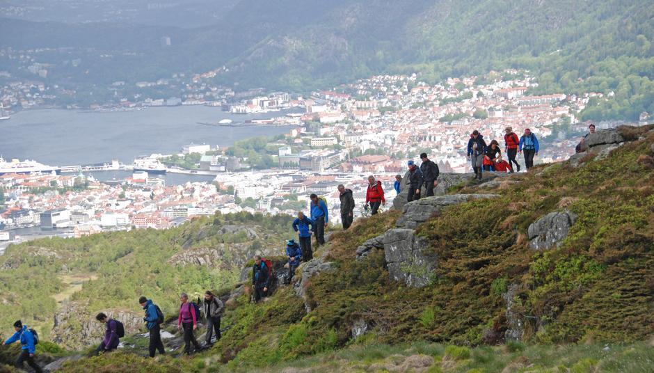 Bergen og Hordaland Turlag: Auke i økonomisk støtte til Turlaget Møte med