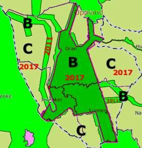 Geodataplan for Hedmark og Oppland 2019-22 - UTKAST under arbeid Handlingsplan Tiltak Fy Kommuner Tiltakstype Fagomr Beskrivelse RI enhet RI Ansv År/ Dat o År Finan sierin g FKB Sum kostnad 4 4 2018