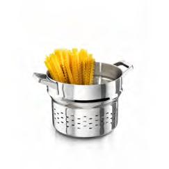 Matlaging tilbehør E9KLPS01 Veiledende pris 1 327 kr prodshortdesc Med pastakjelen fra Infinite Chef er det enkelt å koke og