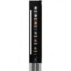 A Integrert vinskap ERW0273AOA Veiledende pris 10 260 kr Elektronisk temperaturstyring Kjøleskapsbelysning: Innvendig LED og digitalt display Installering BI