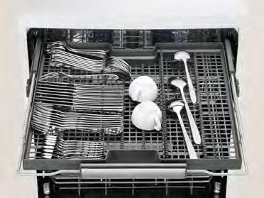 I motsetning til tradisjonelle spylearmer beveger vår seg på flere ulike måter og når de mest fullpakkede delene av oppvaskmaskinen, slik at all oppvasken blir skinnende ren