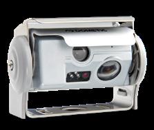 Tips og forklaringer Tilvalg Dometic Waeco - ryggekamera med dobbeltlinse og beskyttelsesdeksel Et kompakt farge-dobbeltkamera med CMOS-bildesensor sørger for det optimale over- hhv.