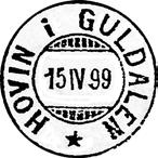 HOVIN I GAULDAL Allerede i 1780 fantes et poståpneri med navn HAAVIEN POSTAABNERI.