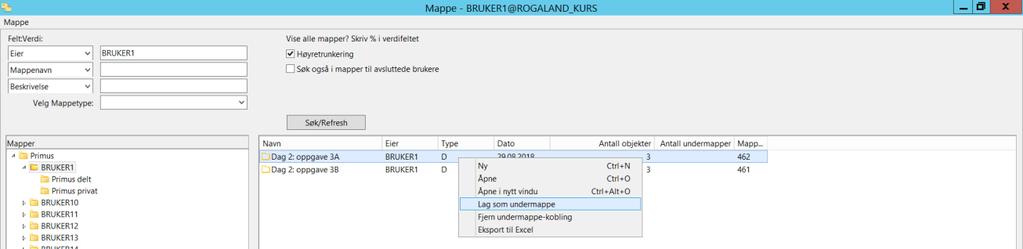 (Kopp)» og «Dag 2: oppgave 1B (Pipe)» som undermappe av «Dag 2: Samlemappe» Forslag til løsning 1.