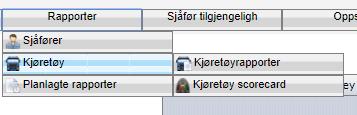 Firmadata lar deg administrere sjåfører og kjøretøy. Rapporter 1. Rapporter for sjåfører. 2. Rapporter for kjøretøy. 3.