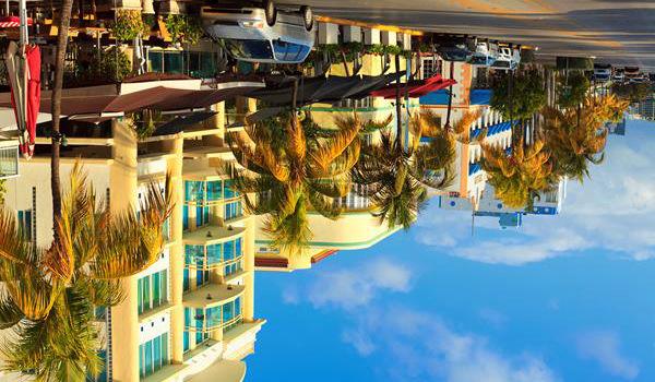 arkitekturen i Miami Beach og gode shoppingmuligheter.