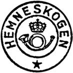 opprettet 10.09.1920. Navneendring til HEMNESKOGEN fra 12.12.1933. Brevhuset HEMNESKOGEN ble lagt ned fra 01.09.1972. Stempel nr.