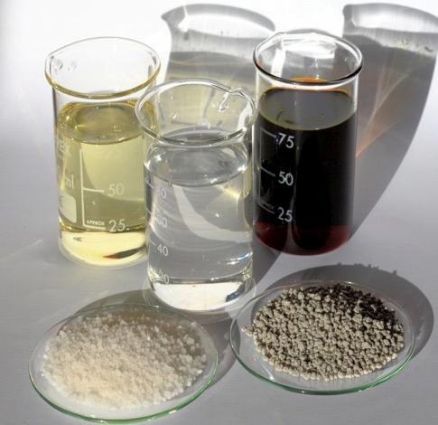 Nye produkter Tradisjonell kjemisk felling, resultater SS (90-99%) Bakterier (opp til 99%) Fosfor (90-97%) BOD/COD (65-80%) Tungmetaller (fra 50% opp til over 90%) Nye produkter Høy reduksjon av
