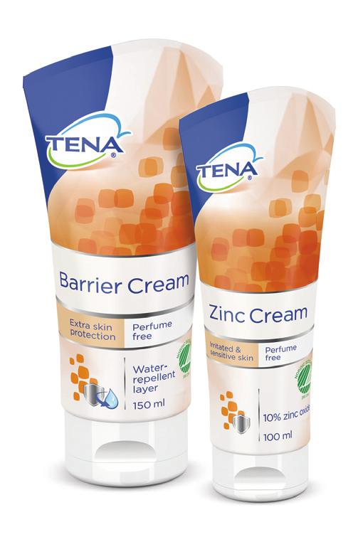 TENA Skin Lotion Inneholder naturlige fuktighetsbevarende stoffer, som gjør huden myk og smidig. Den er behagelig parfymert, og er godt egnet for tørr og sensitiv hud.