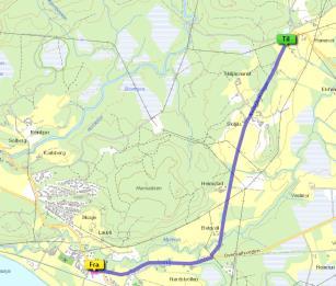 Hunn skole FV-17 retning Overhalla + kommunal vei 80/70 ÅDT: 3350 (2017) 6,62+ veiskulder Siste del 1500m ÅDT tung trafikk: 402 Bra sikt Nei Noen Smalere vei,