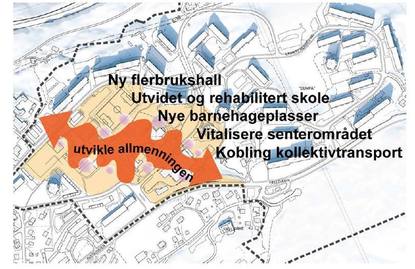 Bakgrunn: Premisser for områdeutviklingen Politiske premisser, Bystyret 18.12.