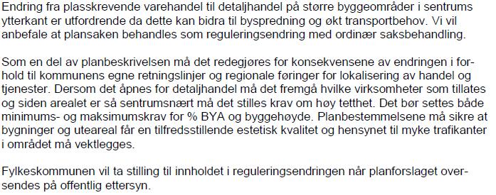 2. Planprosessen 2.1. Varsel om oppstart Oppstart er varslet i annonse i Trønder- Avisa. Regionale myndigheter, naboer mv er varslet i eget brev.