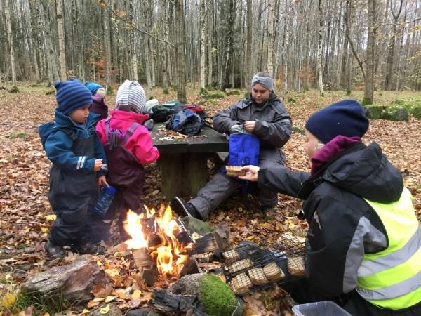 3 åringene «Forskerfroskene» I november har vi som