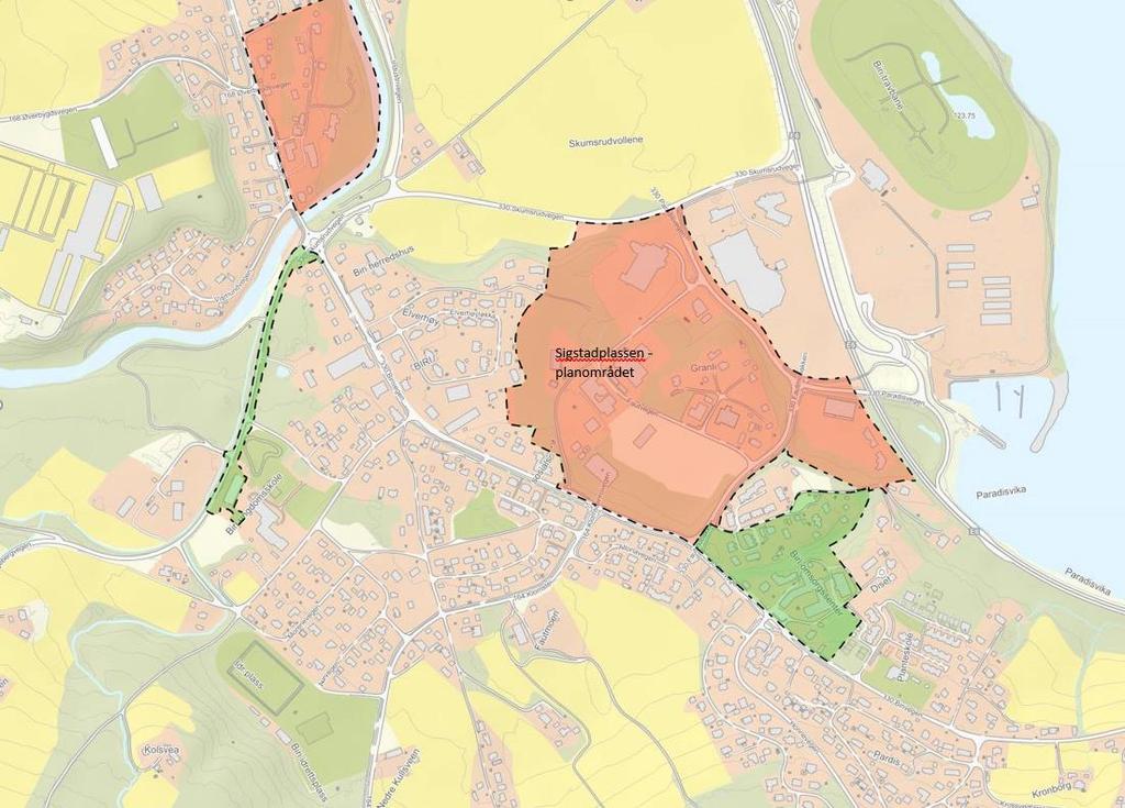 Til: Fra: Gjøvik kommune Norconsult ved Henrik Opaker Dato 2018-06-01 Flomvurdering Sigstadplassen Bakgrunn: Gjøvik kommune skal regulere et område, Sigstadplassen, ved Biri for industriformål.