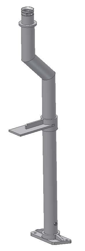 The Column type RSSØYKB03E is designed to place the power block father out over the rail.