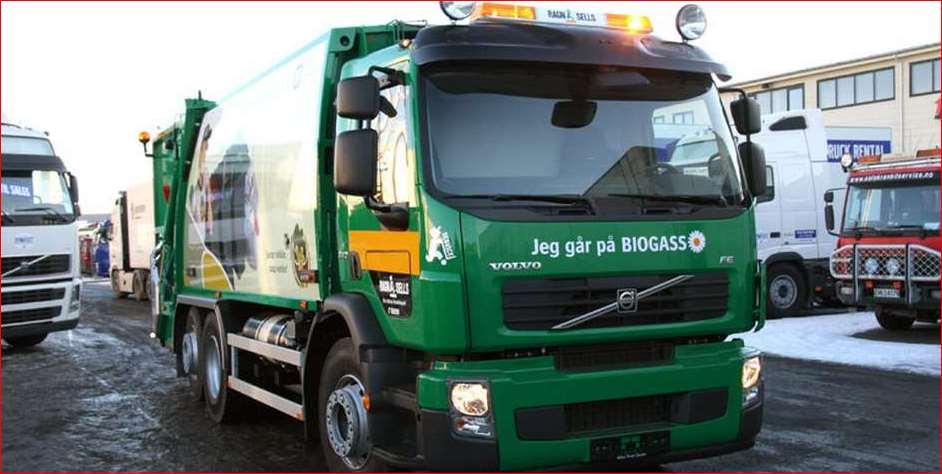 Renovasjon: Tidlig i gang med biogass (komprimert) Som en av de første kommunene i Norge satte