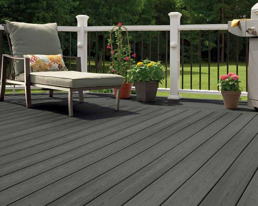 Fiberon Sanctuary terrassebord Fiberon sparer naturen - produseres kun av resirkulert trevirke og plast Med Fiberon Sanctuary terrassebord skapes en flott og vedlikeholdsfri terrasse som du vil ha